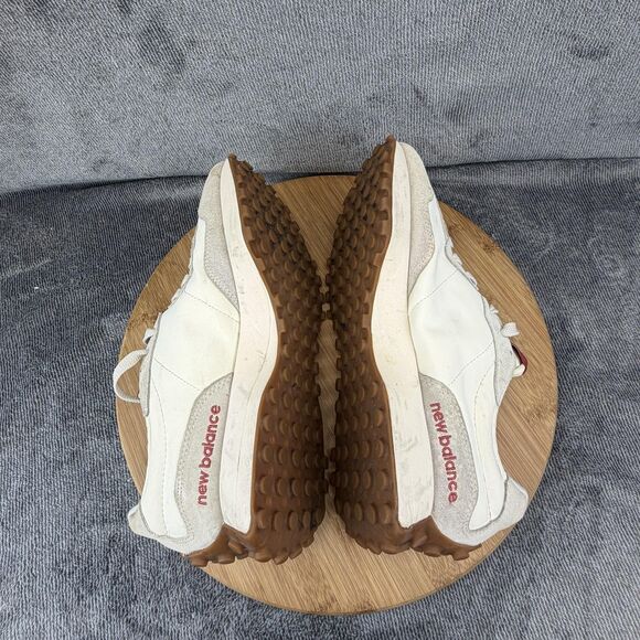 New Balance U327LV Shoes Mens Size 8.5 White Suede Low Top Sneakers U327LV main image 8